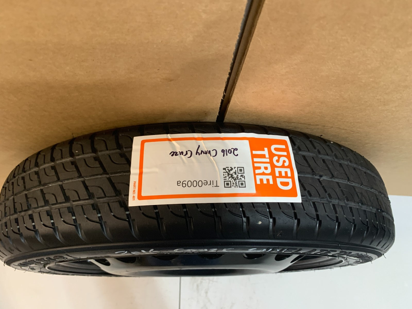2016-2019 Chevrolet Cruze Sonic 16" Spare Tire Compact Donut T115/70R16