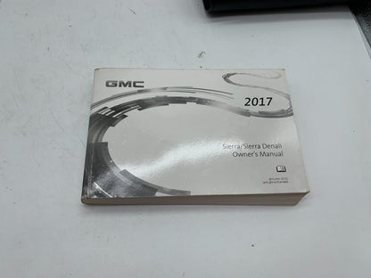 2017 GMC Sierra Owners Manual Set with Case OEM D03B68014