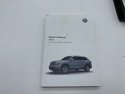 2018 Volkswagen Atlas Owners Manual Set with Case OEM R01B14020