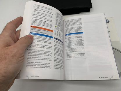 2017 Volkswagen Tiguan Owners Manual Set with Case OEM