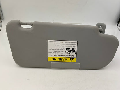 2004-2009 Mazda 3 Driver Sun Visor Gray OEM A02B01028