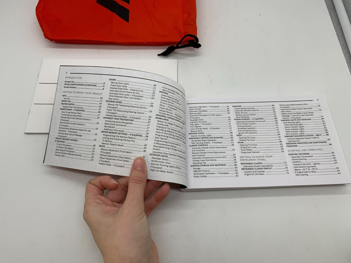 2021 Dodge Charger Owners Manual Set with Case OEM A03B13003