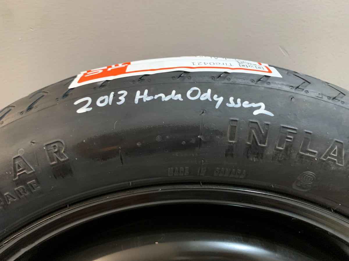 2011-2015 Honda Odyssey 17" Spare Tire Wheel Compact Donut T135/80D17