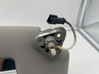 2007-2010 BMW X3 Passenger Sun Visor Sunvisor Gray Illuminated OEM A01B54004