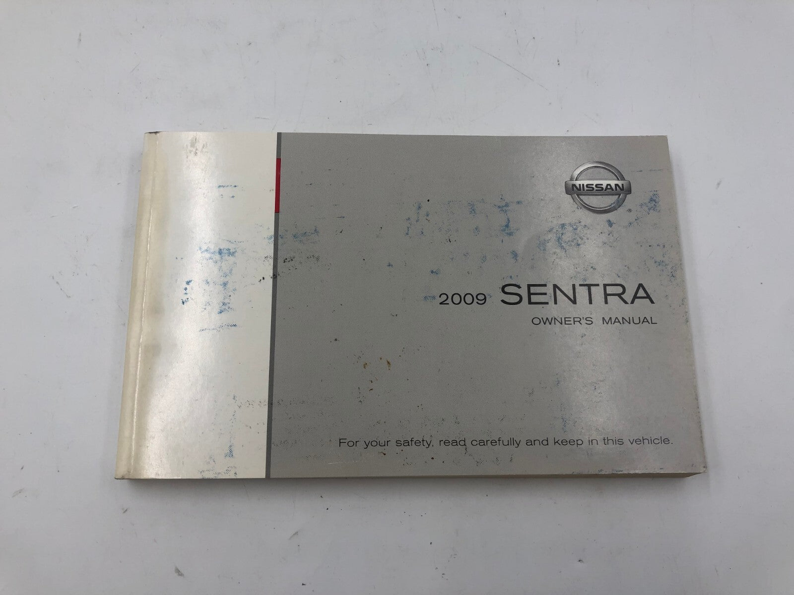 2009 Nissan Sentra Owners Manual Set with Case OEM E01B03008
