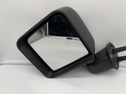 2015-2017 Jeep Wrangler Driver Side View Manual Door Mirror Black