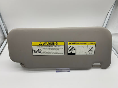 2010-2013 Kia Soul Driver Sun Visor Gray OEM C04B51005