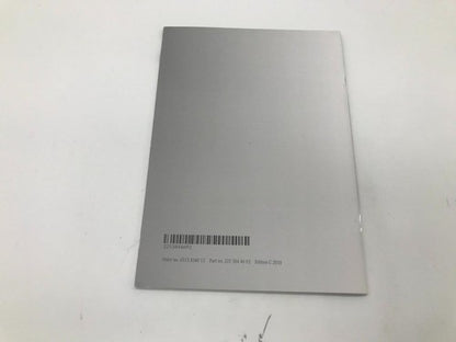 2010 Mercedes-Benz C-Class C Class Owners Manual with Case OEM R01B07004
