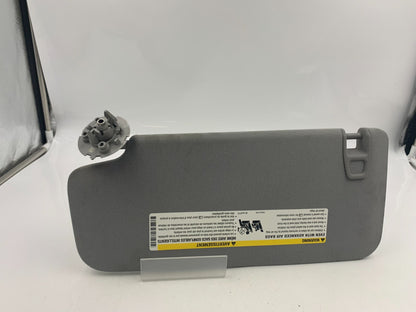 2017-2020 Chevrolet Trax Passenger Sun Visor Gray OEM C01B38062