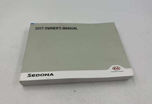 2017 Kia Sedona Owners Manual OEM C02B08051