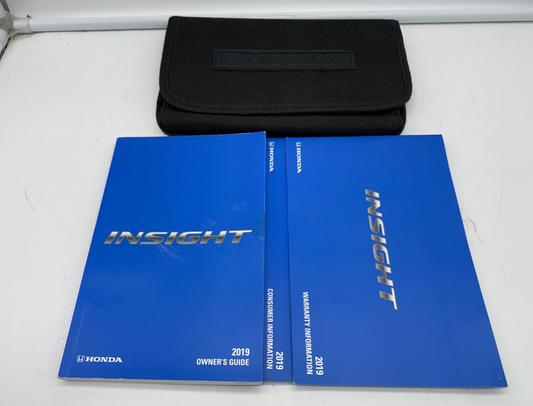 2019 Honda Insight Sedan Owners Manual Set with Case OEM R01B32019