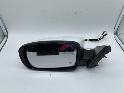 2015-2019 Dodge Charger Driver Side View Power Door Mirror White OEM A02B02029