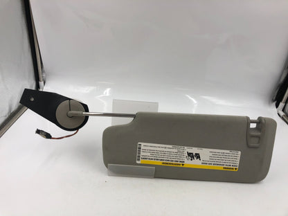 2013-2016 Chevrolet Malibu Passenger Sun Visor Gray Illuminated OEM A03B47044