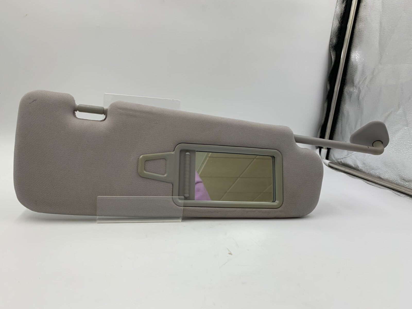 2011-2015 Hyundai Sonata Passenger Sun Visor Gray OEM C02B31060
