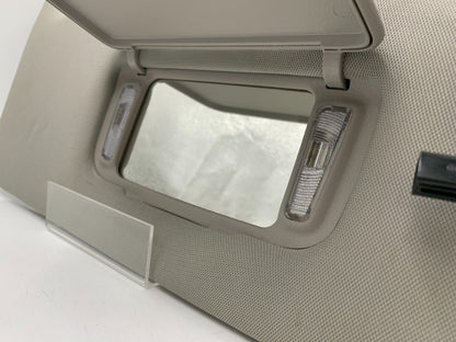 2005-2009 Buick Lacrosse Passenger Sun Visor Gray Illuminated OEM A01B23005