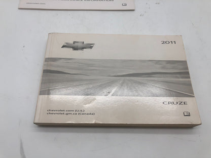 2011 Chevrolet Cruze Owners Manual Set OEM A03B35049