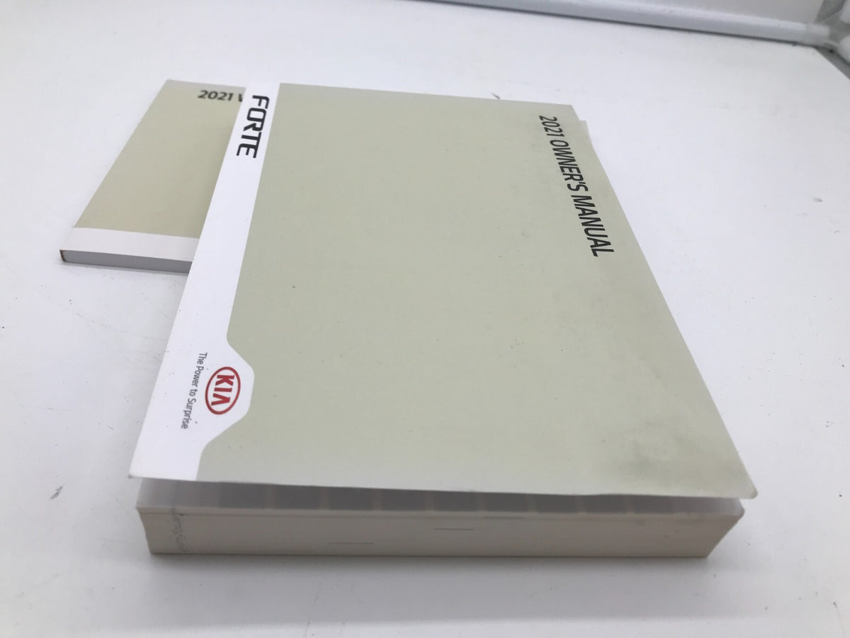 2021 Kia Forte Owners Manual Set OEM R01B27018