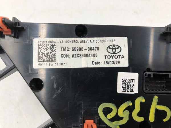 2018-2020 Toyota Camry AC Heater Climate Control Temperature Unit OEM C04B11011