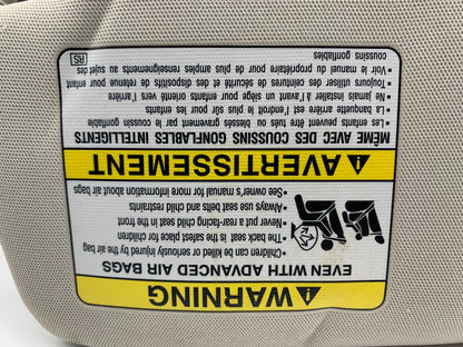 2010-2014 Subaru Legacy Passenger Sun Visor Gray Illuminated OEM C04B63012
