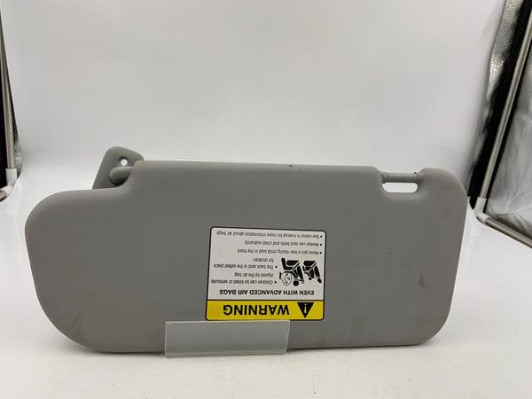 2007-2009 Mazda 3 Passenger Sun Visor Sunvisor Gray OEM D04B14063