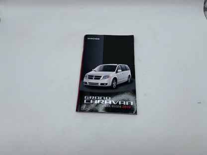 2010 Dodge Caravan Owners Manual OEM C03B08009