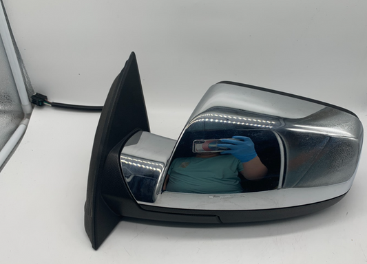 2015-2017 GMC Terrain Driver View Power Door Mirror Chrome OEM C01B13037