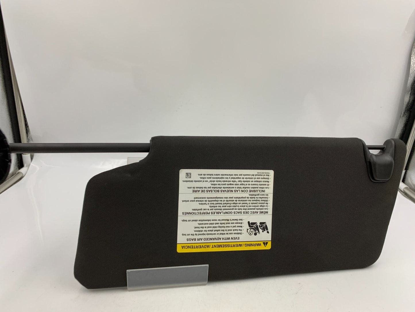2011-2015 Ford Explorer Passenger Sun Visor Black OEM B01B01008