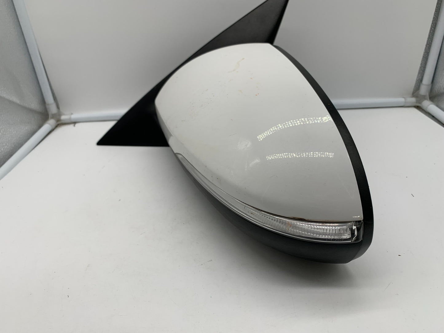 2016-2020 Kia Optima Driver Side View Power Door Mirror White BSA OEM