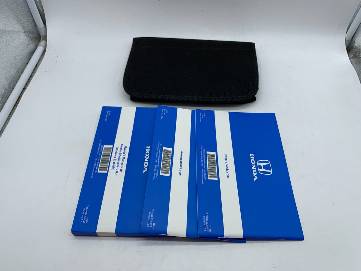 2021 Honda Civic Sedan Owners Manual Set with Case OEM B03B35003
