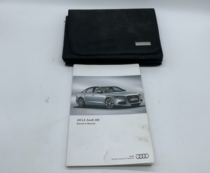 2012 Audi A6 Owners Manual Set with Case OEM A02B50049