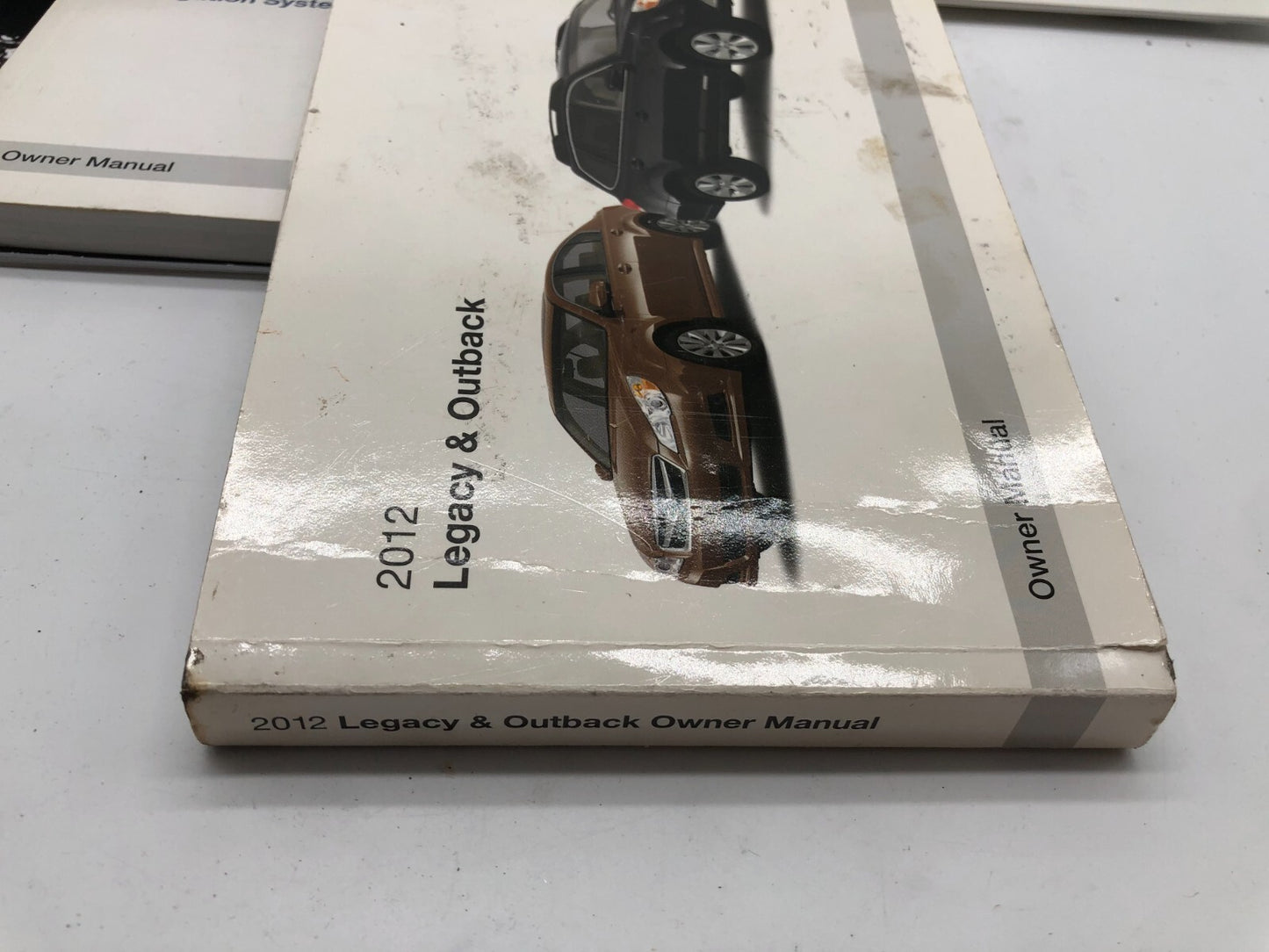 2012 Subaru Legacy Owners Manual Set with Case OEM A02B02024