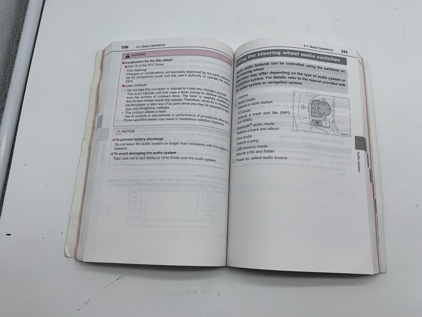 2018 Toyota RAV4 RAV 4 Owners Manual Set OEM B03B28032