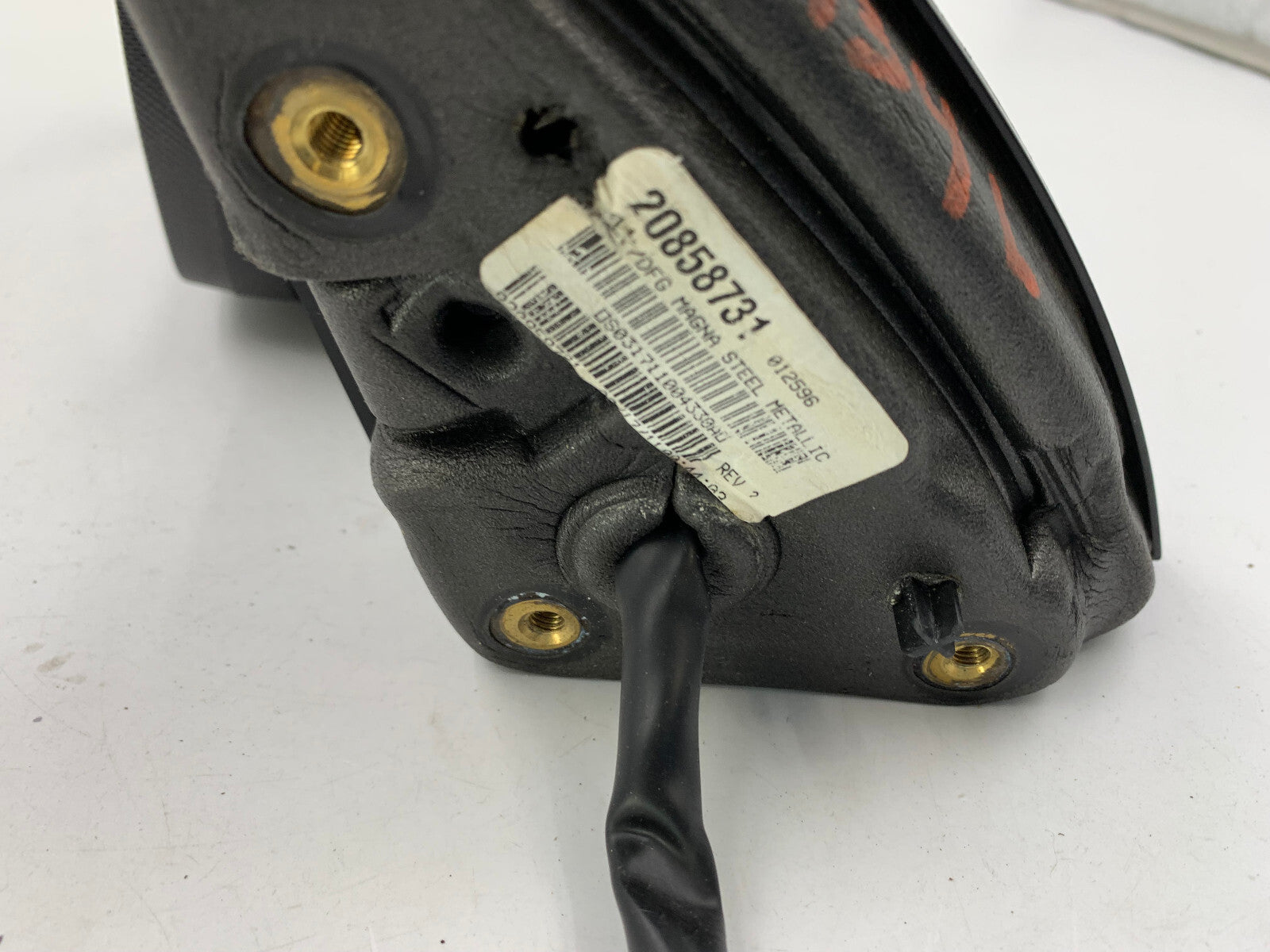 2010-2011 GMC Terrain Driver Side View Power Door Mirror Gray OEM C04B58001