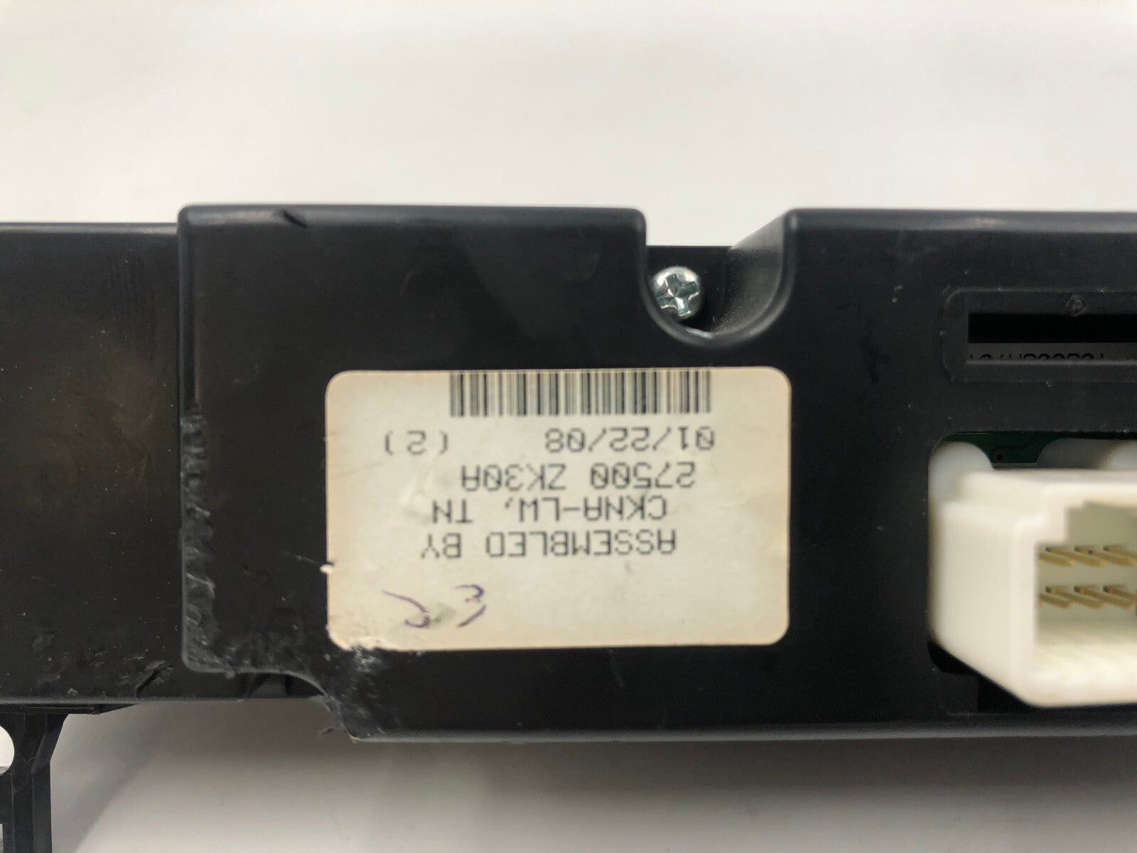 2007-2008 Nissan Maxima AC Heater Climate Control Unit OEM D04B36052