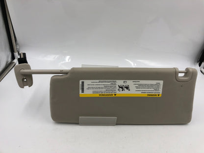 2014-2017 Jeep Grand Cherokee Passenger Sun Visor Gray Illuminated OEM D01B30084