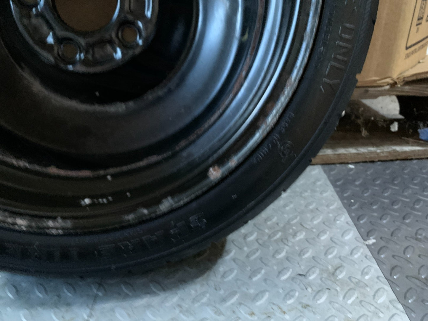 2015-2019 Nissan Sentra 16" Spare Tire Wheel Compact Donut T125/70D16