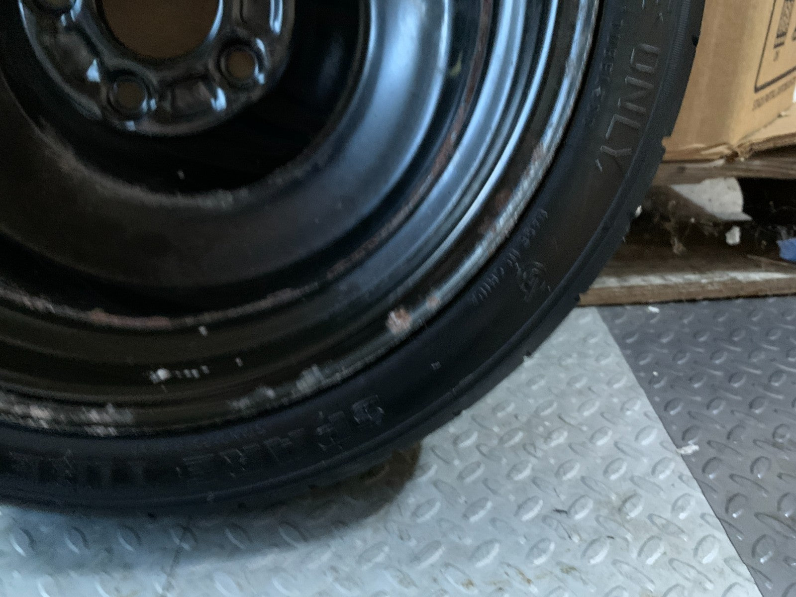 2015-2019 Nissan Sentra 16" Spare Tire Wheel Compact Donut T125/70D16