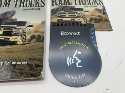 2015 Ram 1500 Owners Manual Users Guide Set with Case OEM B01B04047