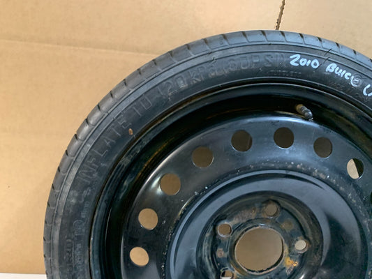 2010-2016 Buick Lacrosse Impala 17" Spare Tire Compact Donut T125/70R17 OEM