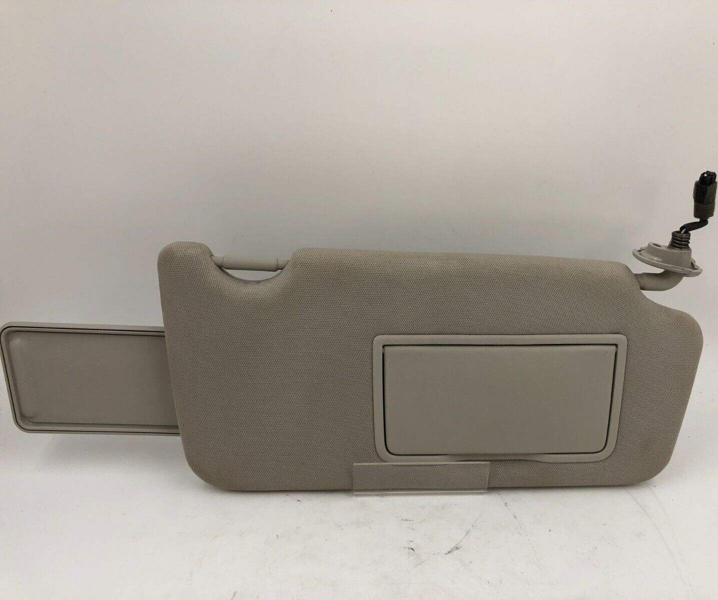 2010-2014 Subaru Legacy Passenger Sun Visor Gray Illuminated OEM B02B29005