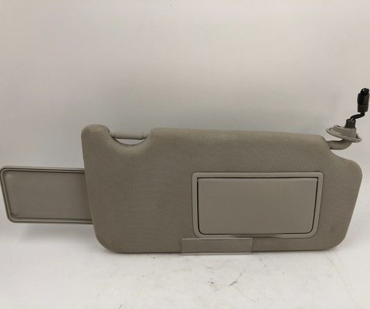 2010-2014 Subaru Legacy Passenger Sun Visor Gray Illuminated OEM B02B29005