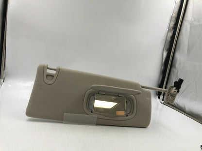 2014-2017 Jeep Grand Cherokee Passenger Sun Visor Gray Illuminated OEM D01B30084