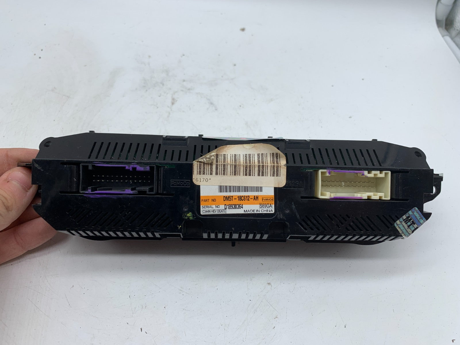 2013-2016 Ford C-MAX CMAX AC Heater Climate Control Unit OEM D02B30024