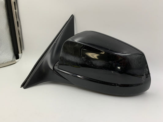 2012-2013 BMW 528i Driver Side View Power Door Mirror Black OEM C04B15020