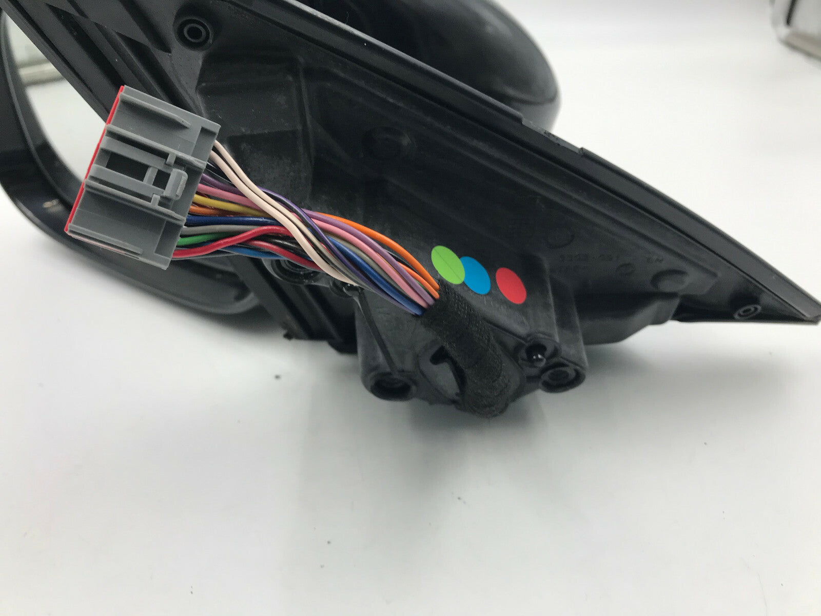 2010-2012 Jaguar XJ Driver Side View Power Door Mirror Black BSA OEM A03B09073