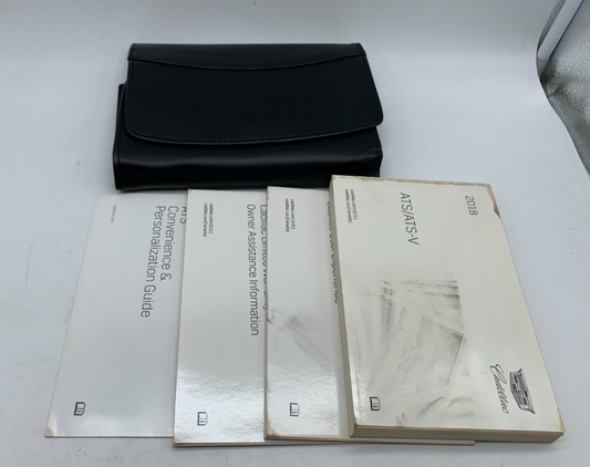 2018 Cadillac ATS/ATS-V Owners Manual Set with Case OEM B01B24009