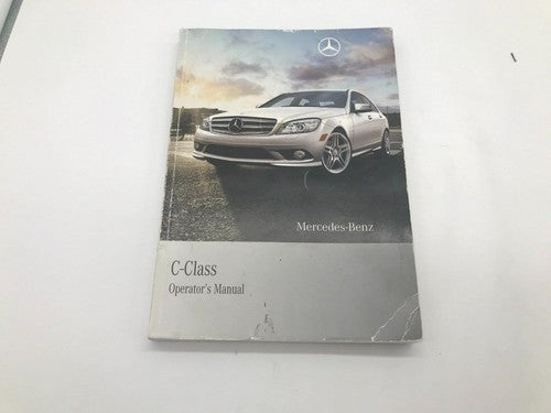 2010 Mercedes-Benz C-Class C Class Owners Manual with Case OEM R01B07004