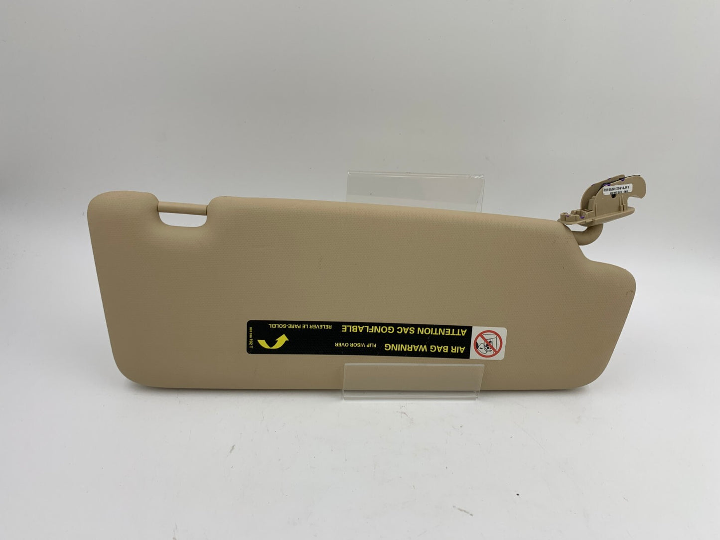 2013-2016 Audi A4 Driver Sun Visor Sunvisor Beige Illuminated OEM E02B66007