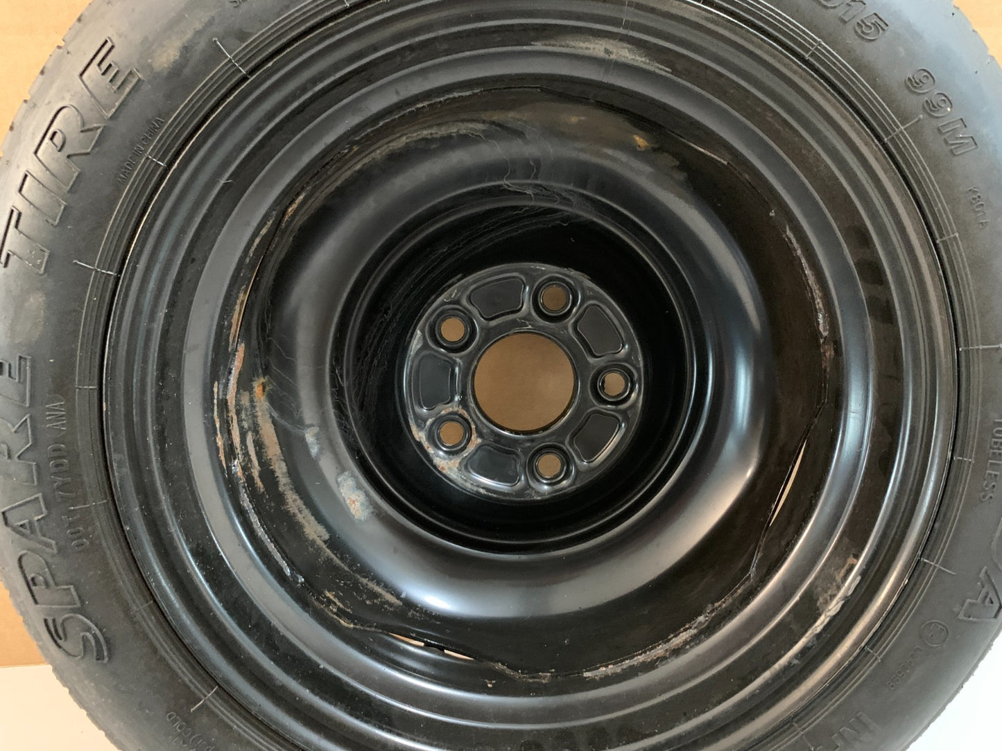 2010-2015 Honda Civic 15" Spare Tire Compact Donut OEM T135/80D15 Spare Wheel