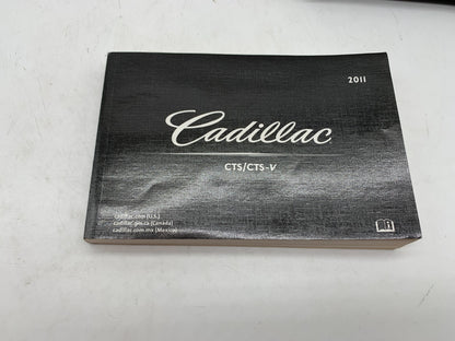 2011 Cadillac CTS CTS-V Owners Manual Set with Case OEM C03B28010